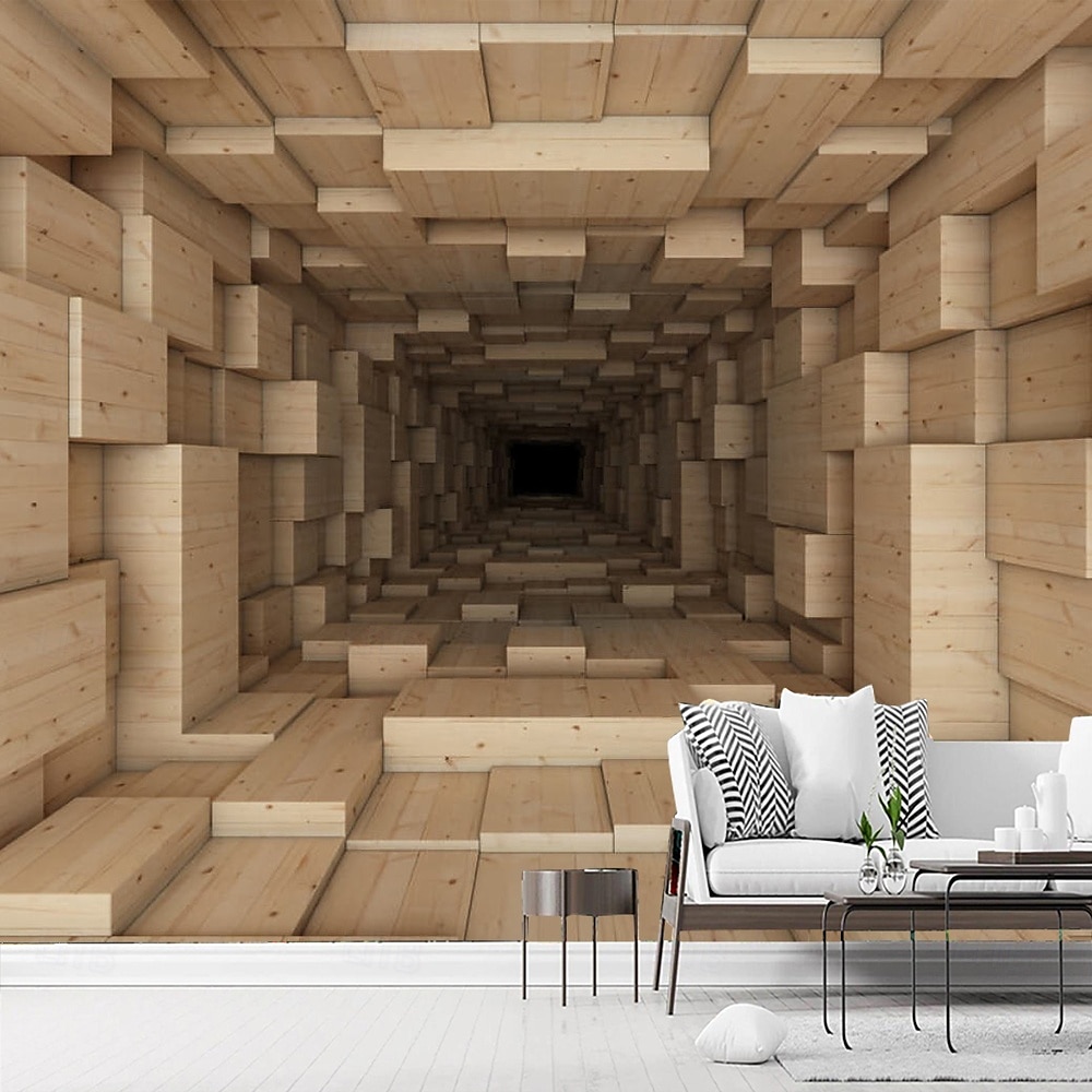 Landskap Hule 3D Tapet Hjem Dekorasjon Vegg Mural Rull Peel og Stick Avtagbart PVC/Vinyl Materiale Selvklebende/Krever Lim Veggdekorasjon Stue 2026 - $16.99 –P9