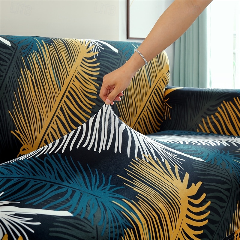 1 bucată de husă de canapea imprimată de înaltă calitate husă de scaun pentru canapea de sufragerie husă de protecție pentru mobilier elastic super moale și groasă pentru cameră de zi gospodărie în 2025 - $41.99 –P11
