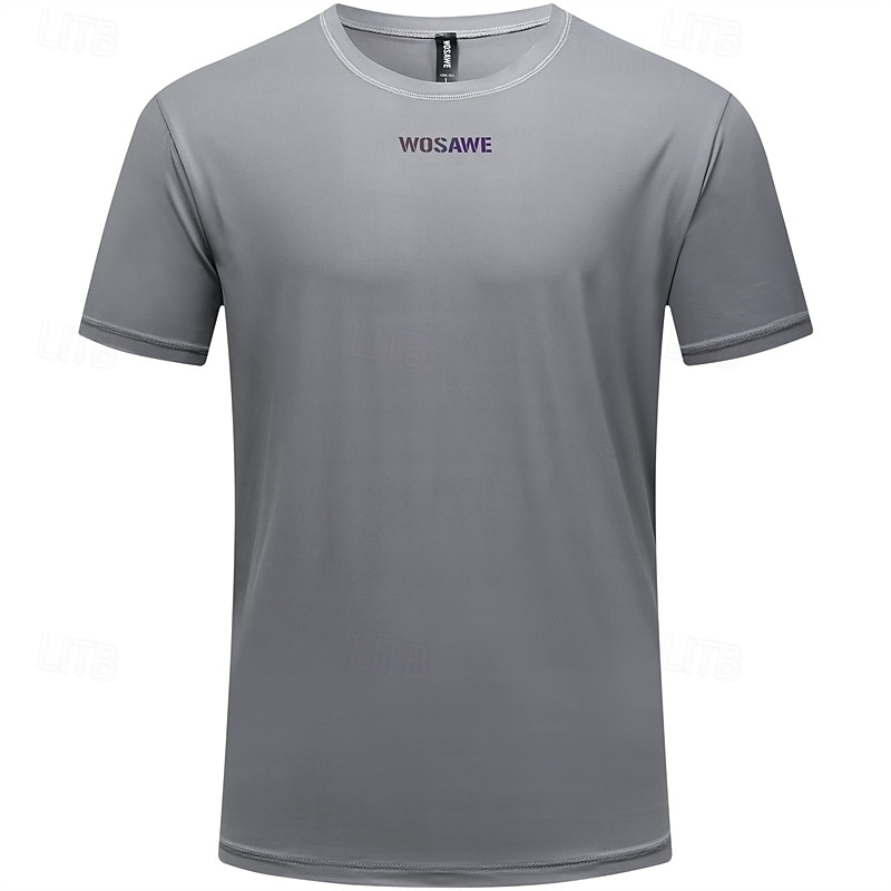 Męskie Damskie Koszulka rowerowa Litery i cyfry Krótki rękaw Rower Tee Tshirt Dżersej Top z 3 tylnymi kieszeniami Kolarstwo górskie Szybkie wysychanie Oddychający Sport Czarny Biały Zielony Odzież 2025 - $50.99 –P7