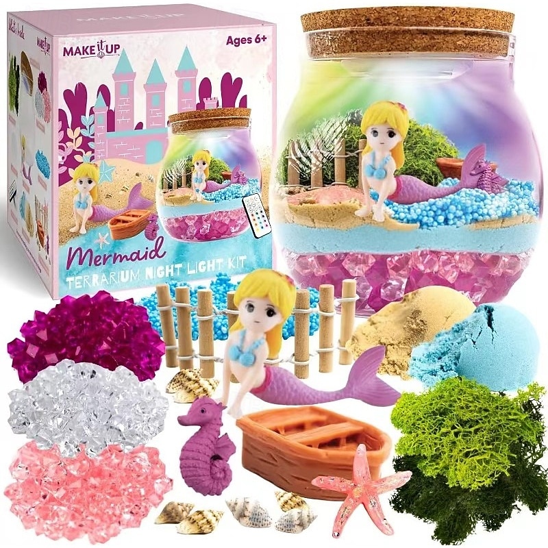 Kit de Terrário de Dinossauro Deluxe DIY para Meninos - Brinquedos Interativos DIY de Dinossauros  Artesanato Material PE Verde - Presente de Aniversário Ideal para Idades de 4 a 12 Presente de Natal de 2026 por $55.99 –P3