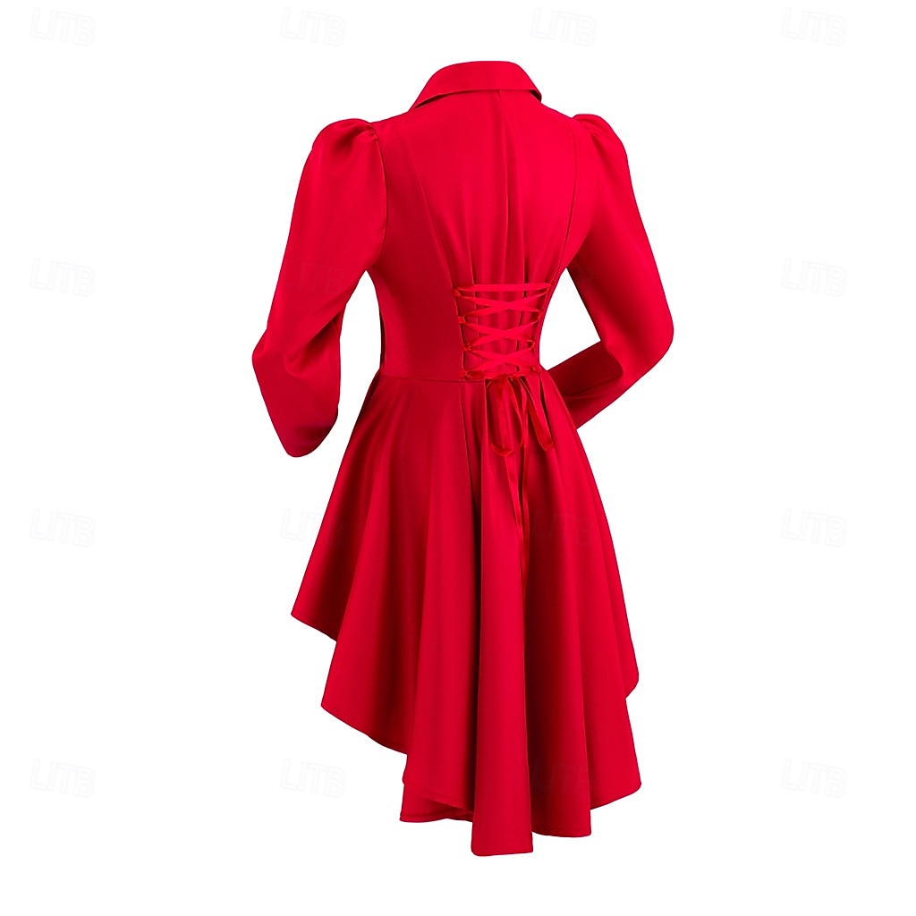 Punk și gotic Medieval Renascentist Geacă Costum Cosplay Palton Fata Goth Costume de fancy Pentru femei Steampunk Halloween Carnaval Mascaradă Purtare Zilnică Adulți Geacă 2026 - $55.99 –P4