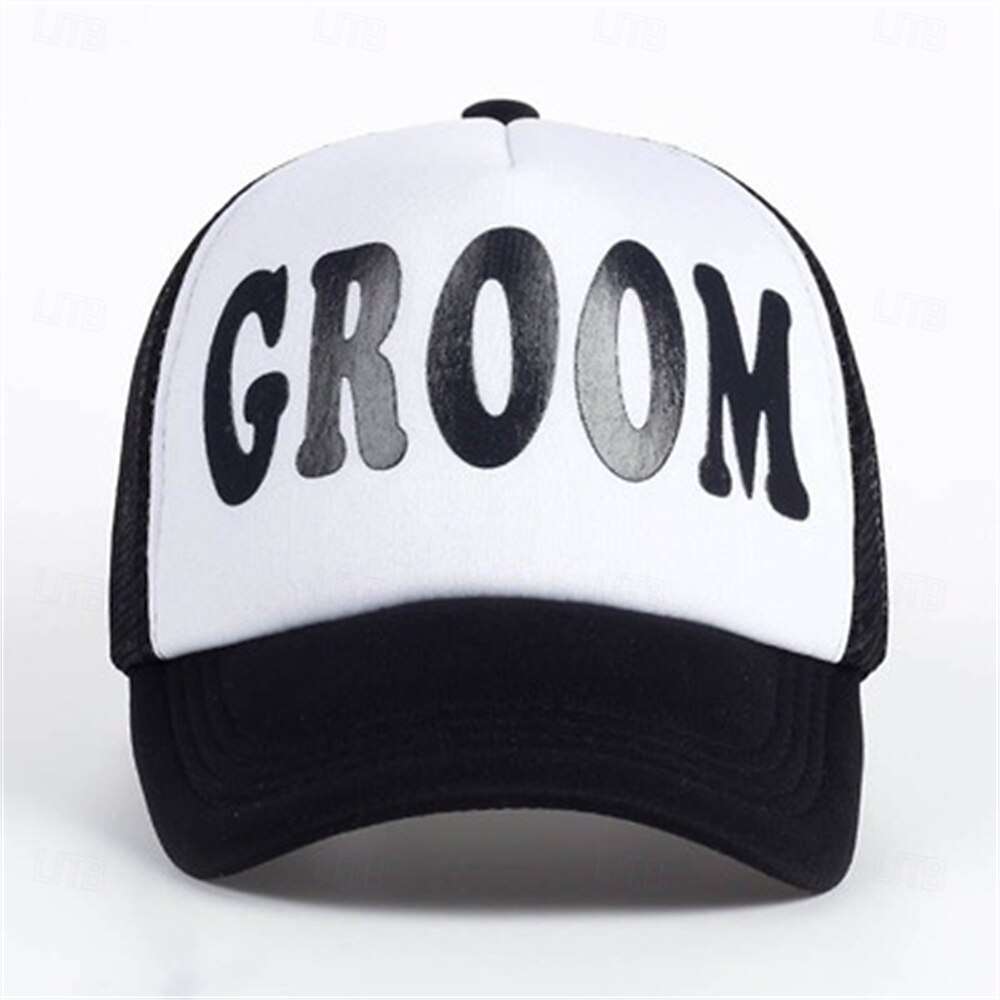 Chic BRIDE Print Baseball Cap for Women - Adjustable, Sun-Protective Mesh Trucker Hat with Breathable Design - Perfect for Spring & Summer Outings 2025 - $10.99 –P19