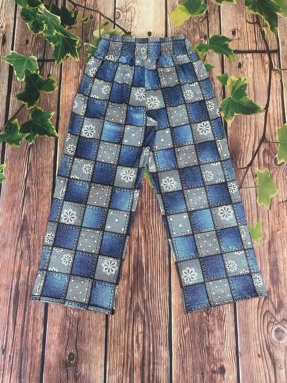 Women's Cropped Pants Casual Full Length Natural Printing Comfortable Micro-elastic Casual Daily Pink Blue Orange Spring Loose Fit 2025 - $19.99 –P4