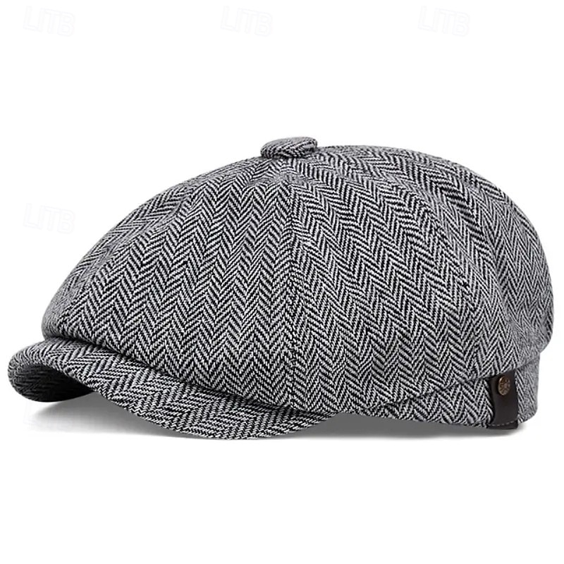 Retro Vintage Roaring 20s 1920s Beret Hat Normal The Great Gatsby Gangster Men's Women's New Year Masquerade New Year Eve Bachelorette Party Festival Adults' Hat All Seasons 2025 - $9.99 –P7
