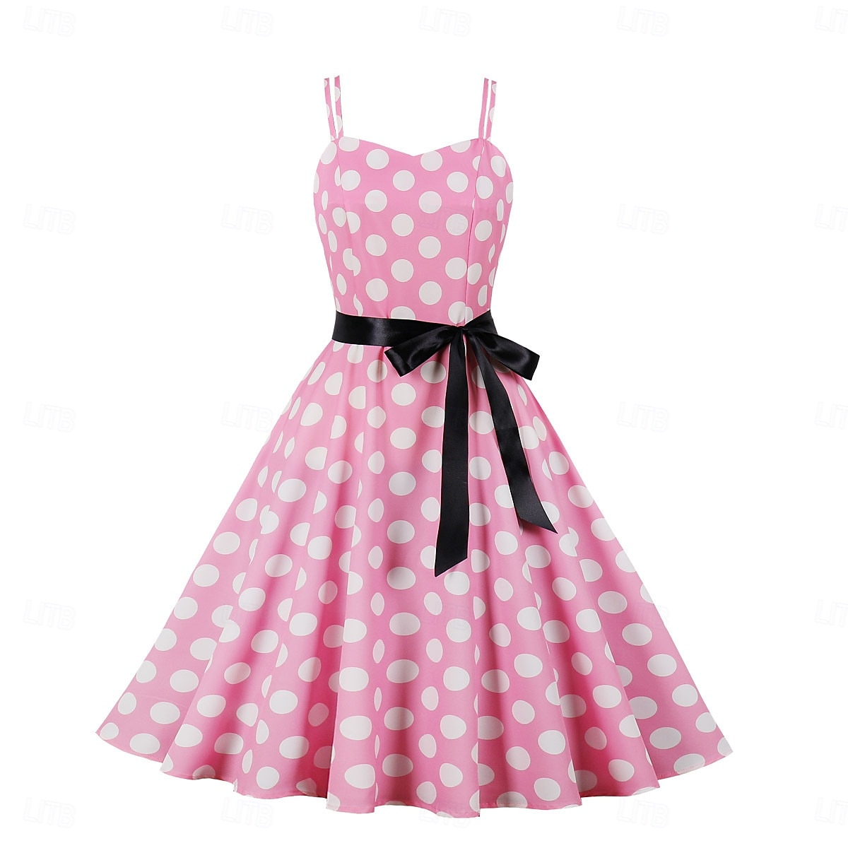 Retro Vintage 1950s Rockabilly Dress Swing Dress Polka Dot Women's Carnival Masquerade Daily Wear Bachelorette Party Adults' Dress Homecoming Dresses 2025 - $21.99 –P7
