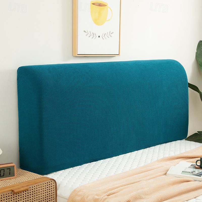 Elastic Double Bed Headboard Cover Corn Velvet for Bed Room Hotel Protection Dust Bedhead Cover 2025 - $19.99 –P12