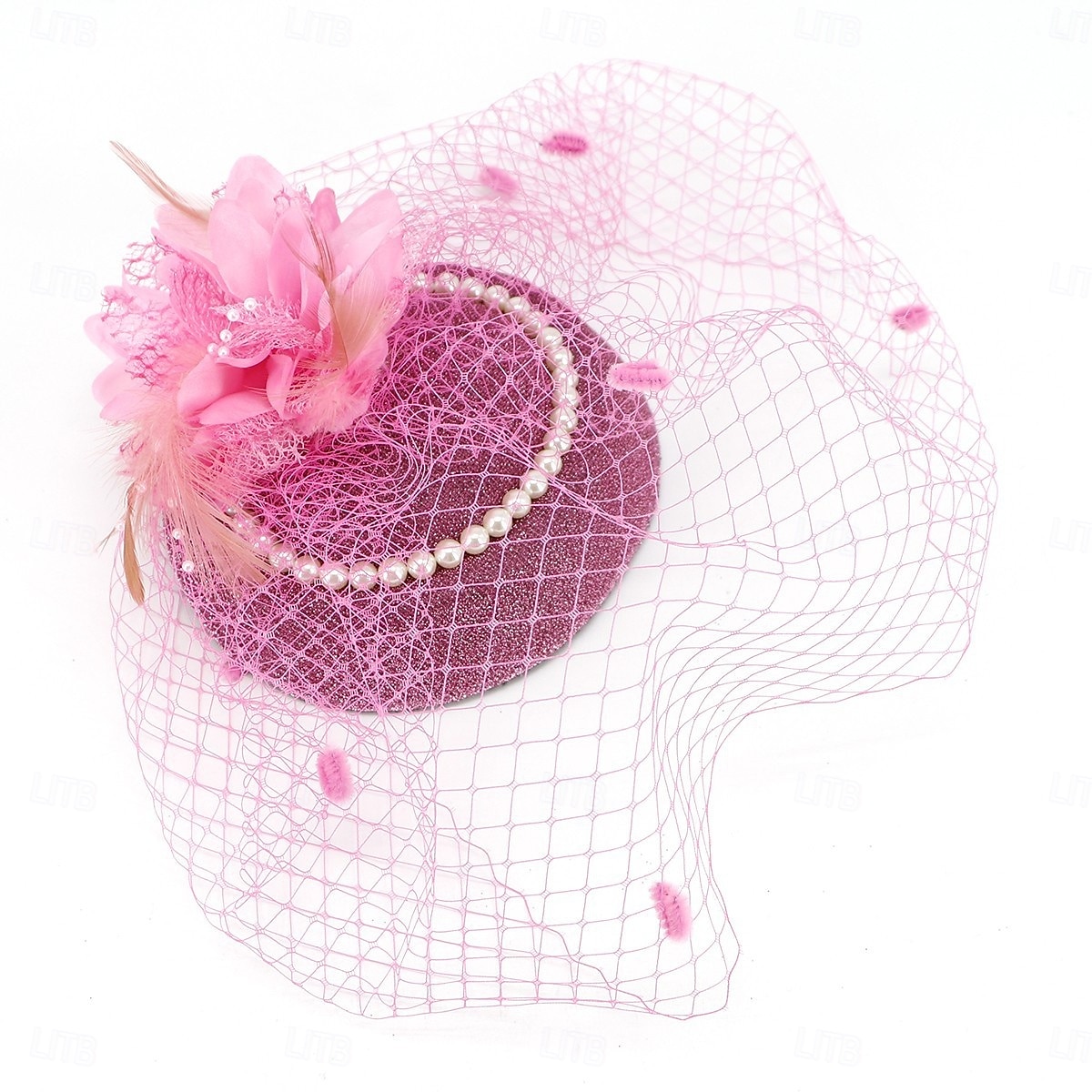 Hatter Sinamay Fedora Bryllup Aftenselskap cocktail Elegant Årgang søt stil Med Blomster Hodeplagg Hodeplagg 2025 - $14.99 –P5