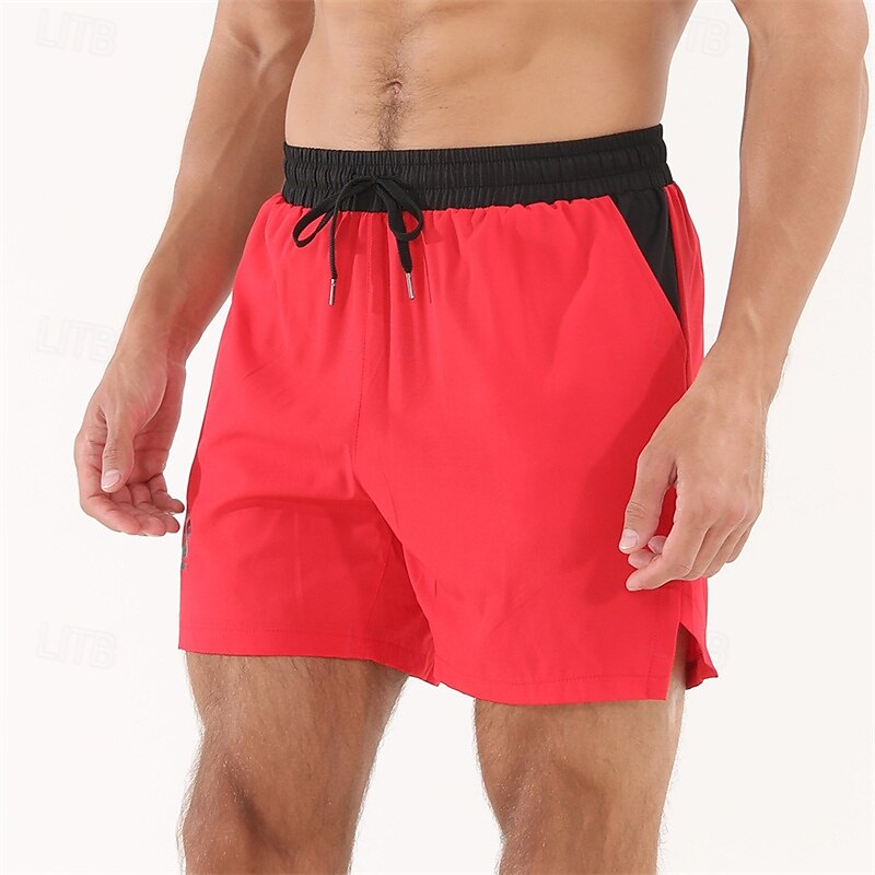 Homens calções atléticos Shorts de moletom Shorts de Corrida Shorts de Academia Bolsos Com Cordão Cintura elástica Tecido Conforto Curto Esportes Diário Para Noite Moda Casual Verde Claro Vermelho de 2025 por $18.99 –P18