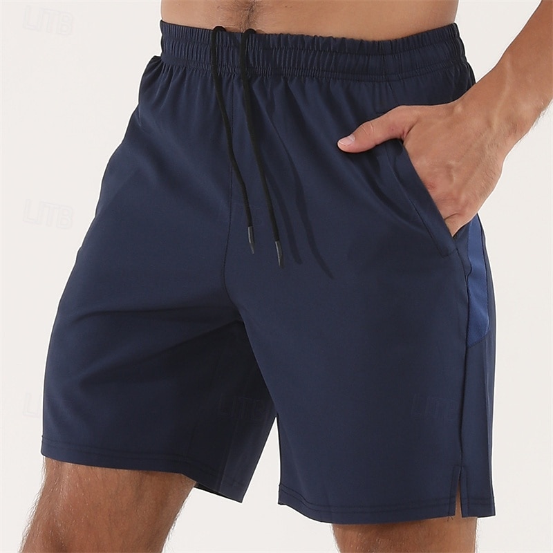 Herren Sportliche Shorts Shorts Kurze Hosen Kurze Sporthose Kurze Sporthose Sport Shorts Tasche Kordelzug Elastische Taille Glatt Komfort Schnelltrocknend Kurz Sports Outdoor Täglich Ausgehen Modisch 2025 - $20.99 –P16