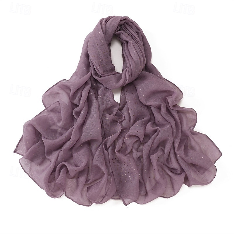mode simple bali gaze ciel étoilé forage chaud longue écharpe respirante douce femme foulard écharpe cape extérieur de 2025 ? $21.99 –P33