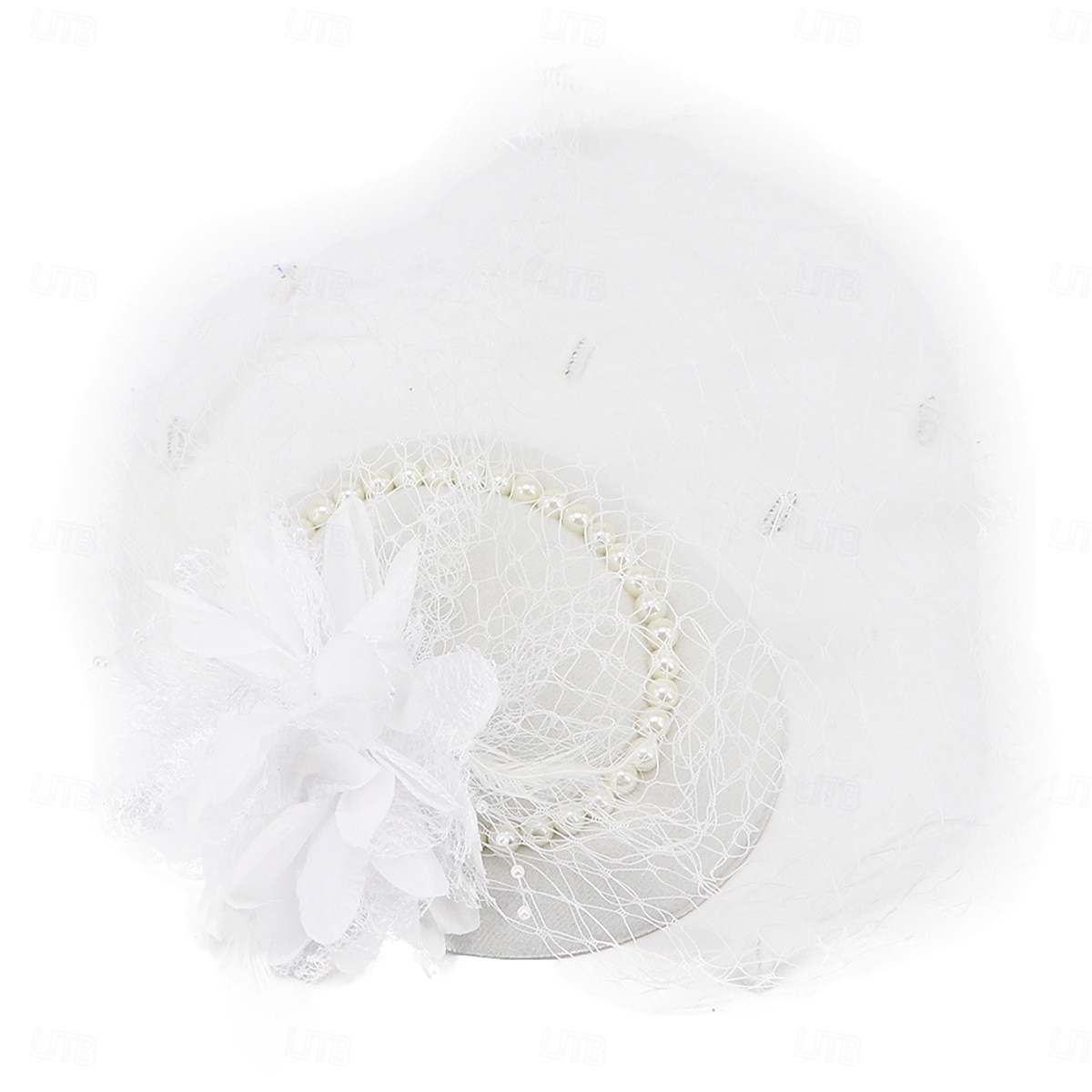 Hatter Sinamay Fedora Bryllup Aftenselskap cocktail Elegant Årgang søt stil Med Blomster Hodeplagg Hodeplagg 2025 - $14.99 –P20