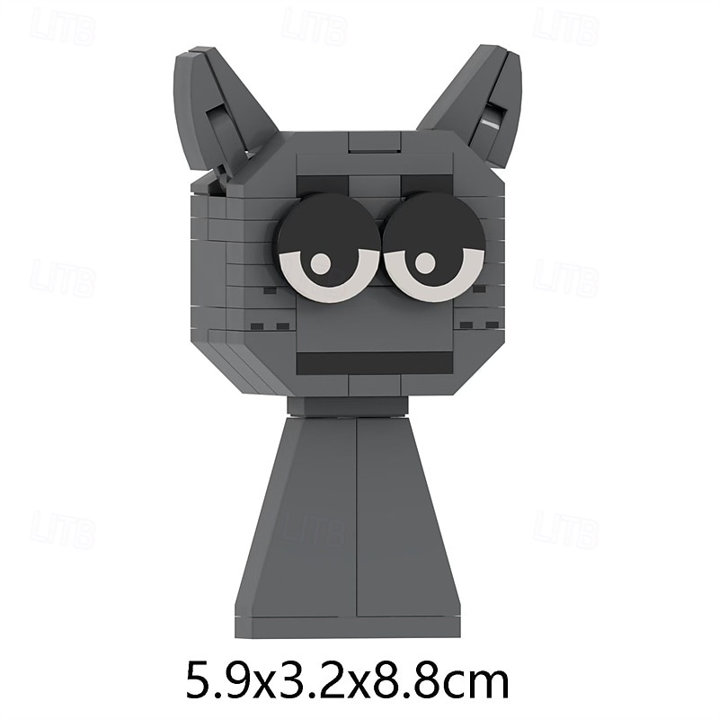 Sprunki Building Blocks Set  Sprunki Toys Action Figure DIY Model Kit for Boys Girls 8-14 Creative Horror Music Game Role for Fans Adults Christmas Decor Collectible Gift 2025 - $38.99 –P13