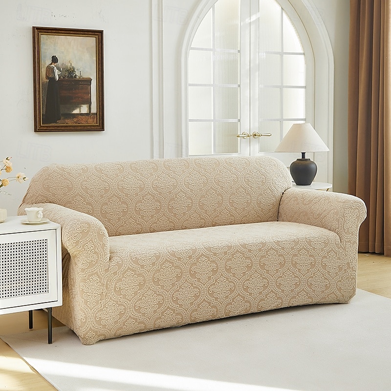 Elastic Jacquard Fabric Sofa Cover Stretch Couch Cover Sectional L Shape Sofa Slipcover Corner Case for Living Room 1/2/3/4 Seat 2025 - $42.99 –P6