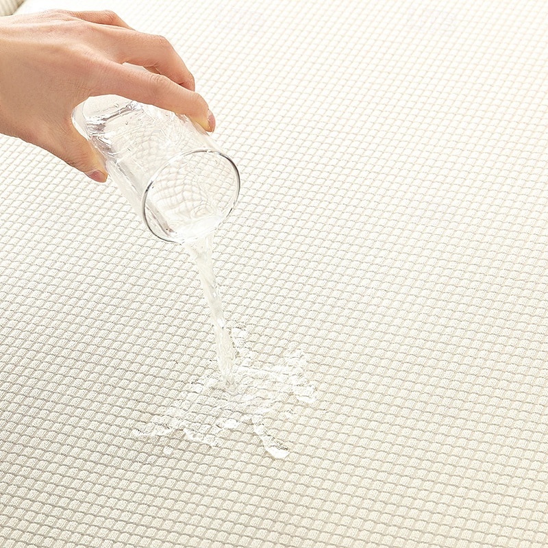 100 % wasserdichter, elastischer Sofabezug aus Maissamt, verstellbare Stretch-Schonbezüge, Ecksofabezüge, 1/2/3/4-Sitzer, L-Form 2025 - $39.99 –P12