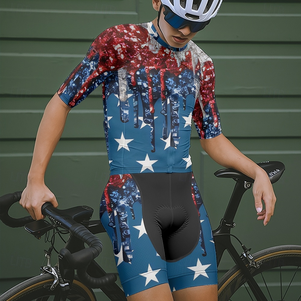2025年 男性用 サイクリングジャージー 半袖 バイク Tシャツ ジャージー 3つのリアポケット付き マウンテンサイクリング 高通気性 速乾性 人間工学デザイン ウィッキング ワインレッド レッド ネービーブルー 国旗 スポーツ 衣類 コレクション – $20.79 –P20