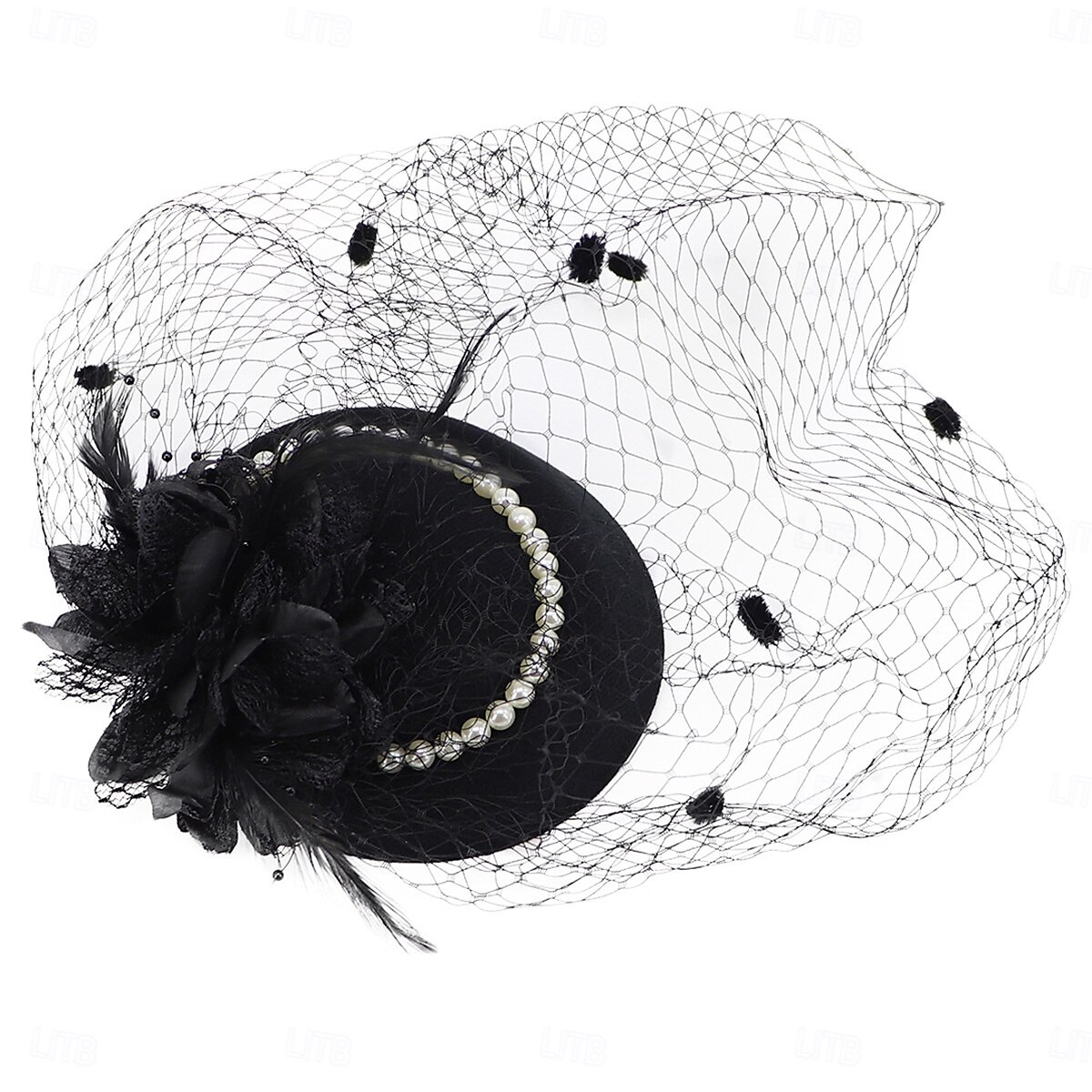 Hatter Sinamay Fedora Bryllup Aftenselskap cocktail Elegant Årgang søt stil Med Blomster Hodeplagg Hodeplagg 2025 - $14.99 –P18