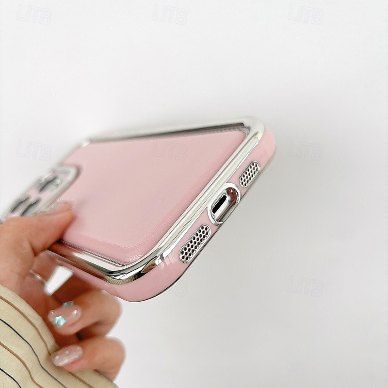 τηλέφωνο tok Για iPhone 16 Pro Max Plus iPhone 15 Pro Max Plus iPhone 14 13 12 11 Pro Max Plus Mini Πίσω Κάλυμμα Ανθεκτική σε πτώσεις Ρετρό TPU Επιμετάλλωση 2025 - $13.99 –P4