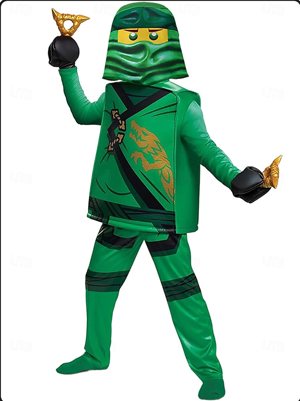 Ninja Cosplay kostým Úbory Legrační kostýmy cosplay Chlapecké Dívčí Dětské Výkon Párty předvečer Všech svatých Karneval Mardi Gras Jednoduchý karnevalový kostým 2025 - $42.09 –P4