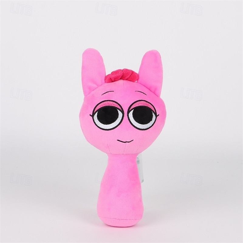 קטיפה sprunki sprunky wenda וקטיפה אפורה קטיפה רכה ומהנה בובות צעצועים ממולאים למעריצים ולחברים יום הולדת 2025 - $20.99 –P3