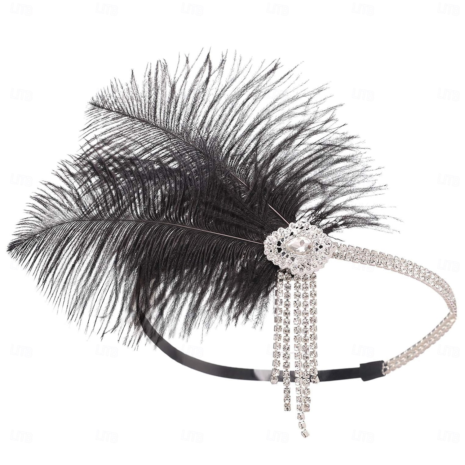 Retró 1920-as évek Sisak Álarcosbál Flapper fejpánt Fejfedők A nagy Gatsby Charleston Toll Női Mindszentek napja Farsang Álarcos mulatság Koktélparty Diákbál Menyegző Tini Felnőttek Fejfedők 2025 - $15.99 –P6