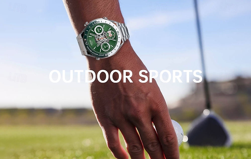 Reloj inteligente de 1 pulgada smartwatch reloj de fitness reloj para correr Bluetooth compatible con Android iOS hombre impermeable manos libres rastreador de pasos caja de reloj de 40mm IP 67 2025 - $67.99 –P8