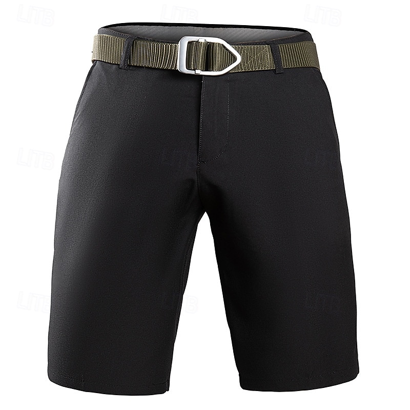 Per uomo Pantaloncini Pantaloncini eleganti Tasche Gamba dritta Liscio Comfort Senza ferro Lunghezza del ginocchio Ufficio Attività commerciale Giornaliero Di tendenza Streetwear Grigio fumo Nero del 2025 a $17.99 –P1