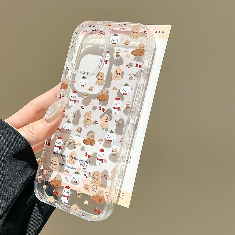 2025年 電話 ケース 用途 iPhone 16 iPhone 16プロ iPhone 16 Proマックス iPhone15 iPhone 15 Pro Max iPhone 14 Pro Max バックカバー 耐衝撃 カートゥン TPU アクリル  コレクション – $15.99 –P2