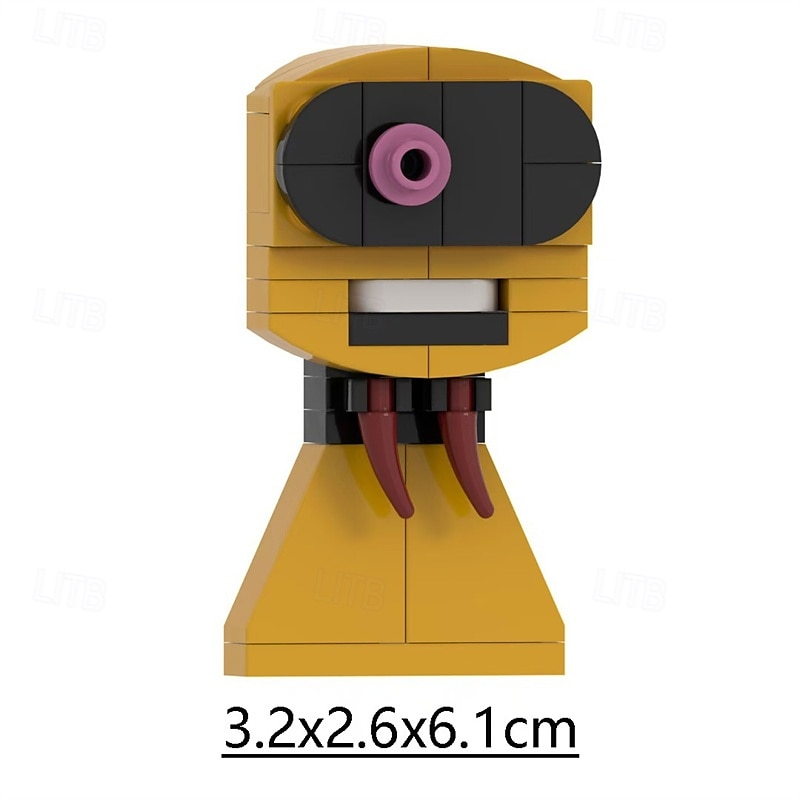 Sprunki Building Blocks Set  Sprunki Toys Action Figure DIY Model Kit for Boys Girls 8-14 Creative Horror Music Game Role for Fans Adults Christmas Decor Collectible Gift 2025 - $38.99 –P15