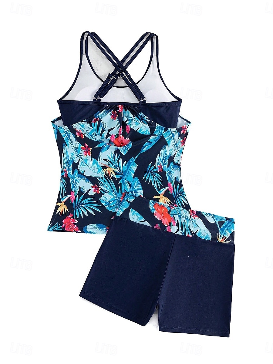 Maillots de bain femmes maillot de bain une pièce monokini sans dos contrôle du ventre taille haute slim vacances plage maillot de bain à rayures florales halter sans manches de 2025 ? $28.99 –P9