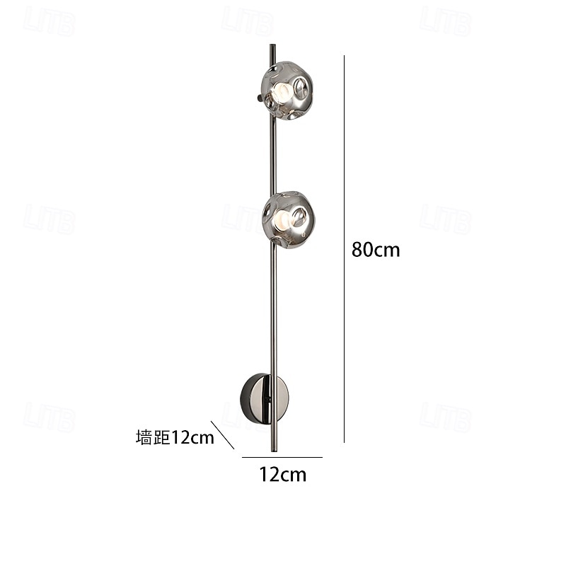 Modern Minimalist Wall Sconce Globe Design for Bedroom Lighting 220-240V 2025 - $168.99 –P8