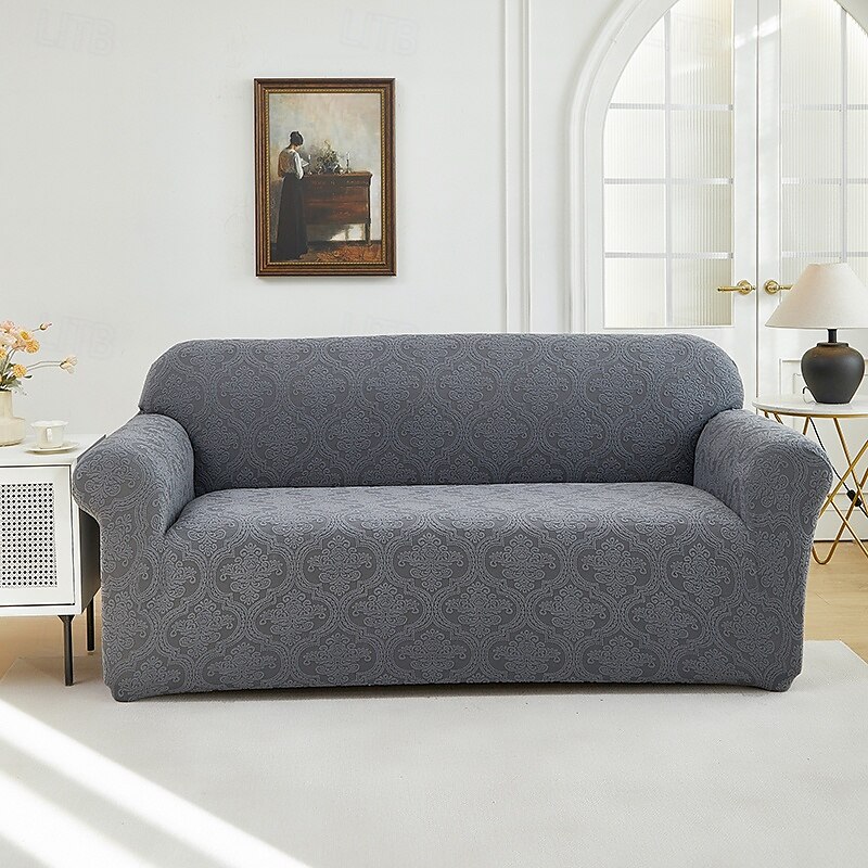 Elastic Jacquard Fabric Sofa Cover Stretch Couch Cover Sectional L Shape Sofa Slipcover Corner Case for Living Room 1/2/3/4 Seat 2025 - $42.99 –P18