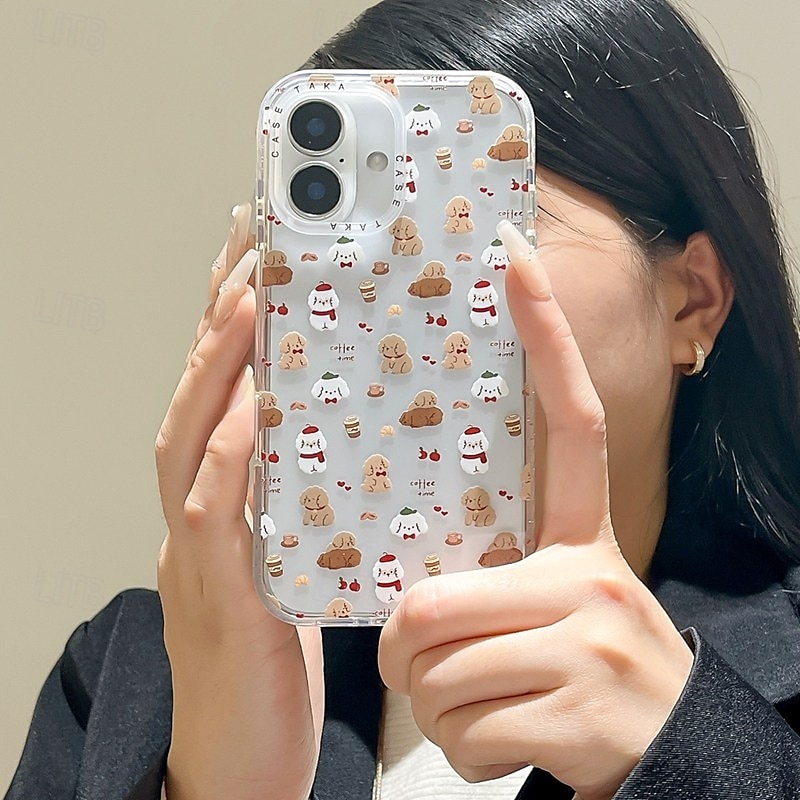 2025年 電話 ケース 用途 iPhone 16 iPhone 16プロ iPhone 16 Proマックス iPhone15 iPhone 15 Pro Max iPhone 14 Pro Max バックカバー 耐衝撃 カートゥン TPU アクリル  コレクション – $15.99 –P11