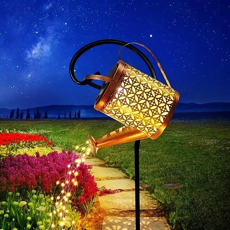 1 stuk 2 W LED-lampen op zonne-energie Padverlichting en lantaarns Op Zonne-Energie Creatief Warm wit Meerkleurig 3.7 V 36 LED-kralen 2025 - $20.99 –P7