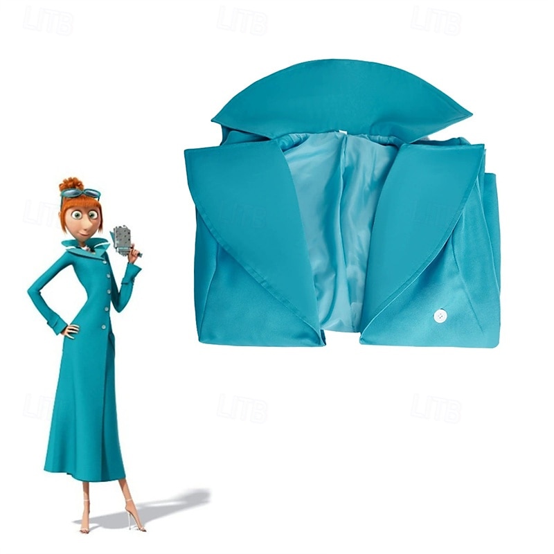 Despicable Me Lucy Wilde Płaszcz Stroje tematyczne do filmów i programów telewizyjnych Kostiumy z filmów for Damskie Dla dorosłych Bal maskowy Spektakl Impreza Scena 2025 - $74.99 –P2