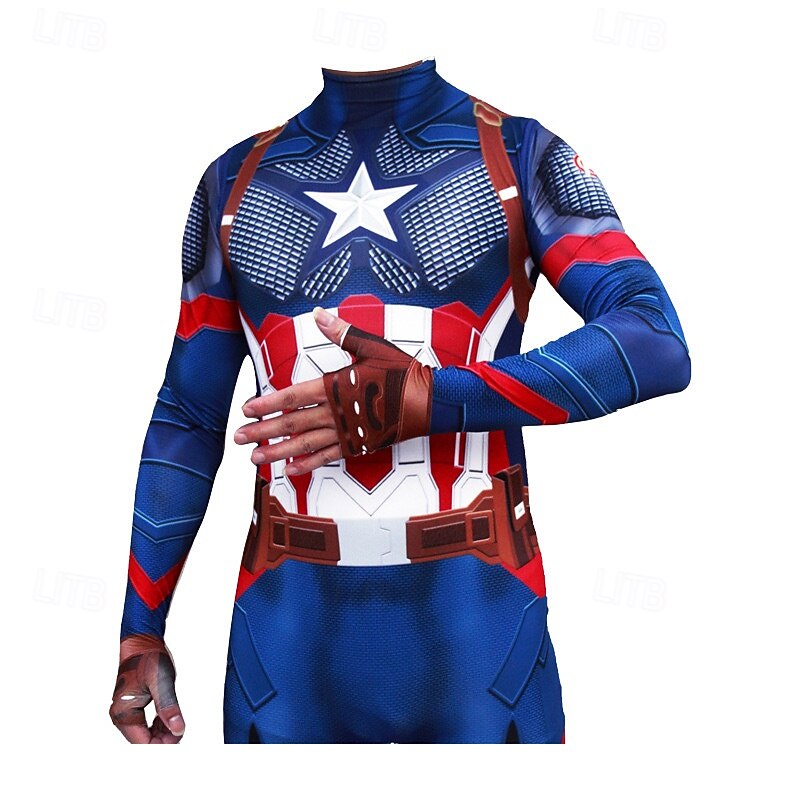 Superhero Zentai Suits Costume Bodysuits Carnival Costume Cosplay for Boys' Kid's Adults' Halloween Carnival Party Performance Bachelorette Party 2026 - $38.99 –P6