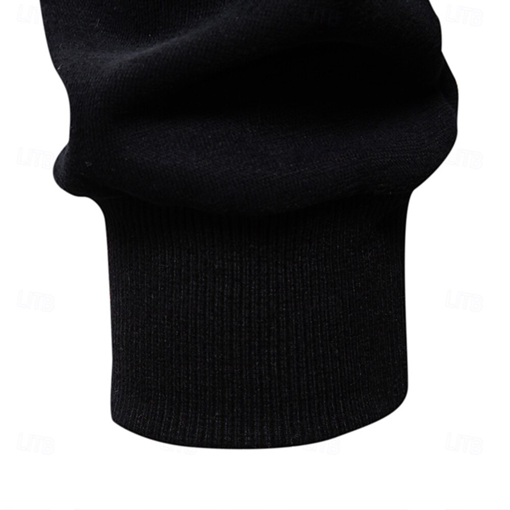 Herr Polo sweatshirt Gul Armégrön Rubinrött Blå Grön Kavajslag Färgblock Ledigt Dagligen Sport Ledigt Vår & Höst Kläder Pull Tröjor Långärmad 2025 - $25.99 –P55