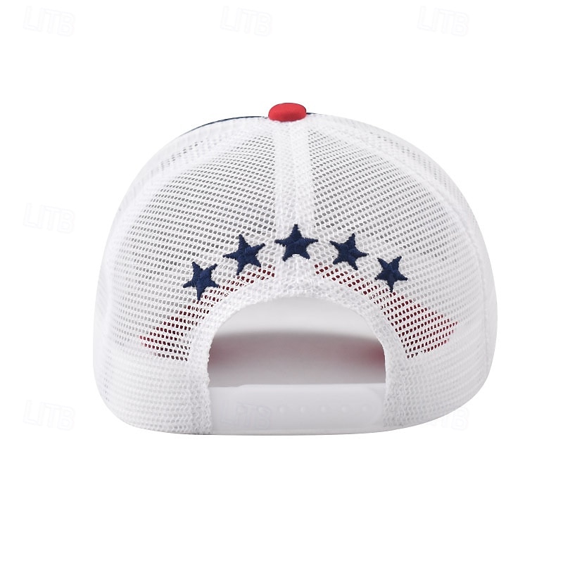 Homme Casquette de Baseball Chapeau de soleil Casquette Casquette en maille Noir + Bleu Royal Noir Coton Ajustable Mode Usage quotidien Festival Etoiles Décontracté / Quotidien de 2025 ? $7.99 –P9