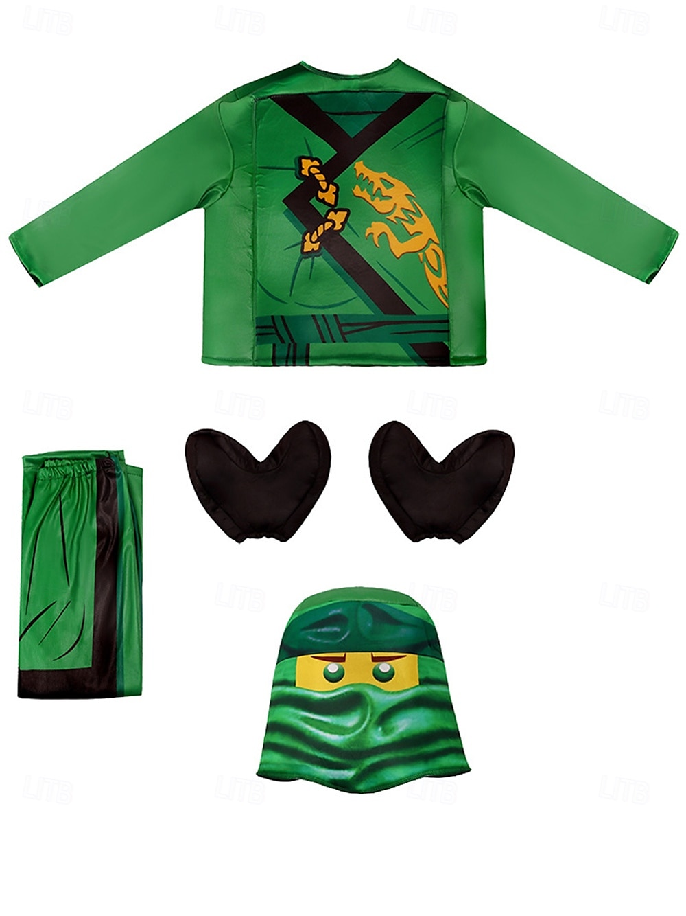 Ninja Cosplay kostým Úbory Legrační kostýmy cosplay Chlapecké Dívčí Dětské Výkon Párty předvečer Všech svatých Karneval Mardi Gras Jednoduchý karnevalový kostým 2025 - $42.09 –P10