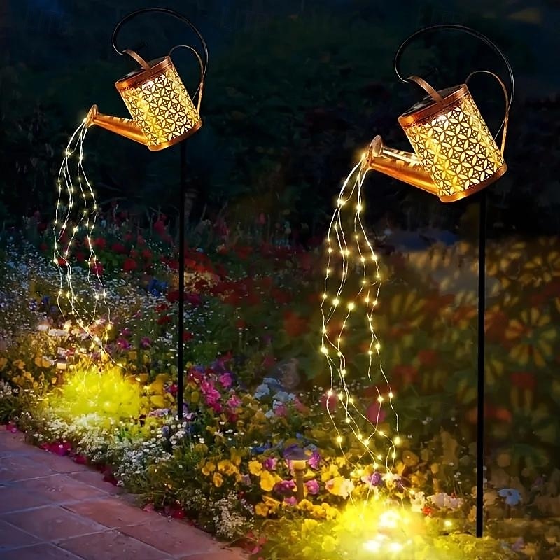 1 stuk 2 W LED-lampen op zonne-energie Padverlichting en lantaarns Op Zonne-Energie Creatief Warm wit Meerkleurig 3.7 V 36 LED-kralen 2025 - $20.99 –P4