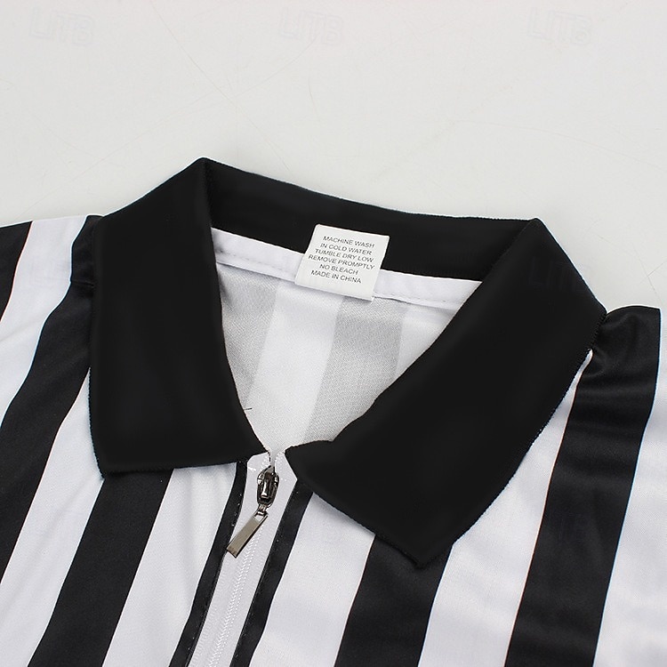 Carnaval 2026 Partido Mundial de Fútbol 2026 Traje de cosplay T-Shirt Árbitro Adulto Hombre Partido de fútbol Disfrazarse 2026 - $23.99 –P2