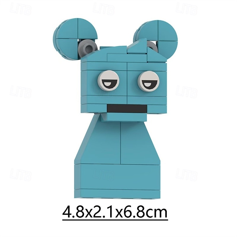 Sprunki Building Blocks Set  Sprunki Toys Action Figure DIY Model Kit for Boys Girls 8-14 Creative Horror Music Game Role for Fans Adults Christmas Decor Collectible Gift 2025 - $38.99 –P17