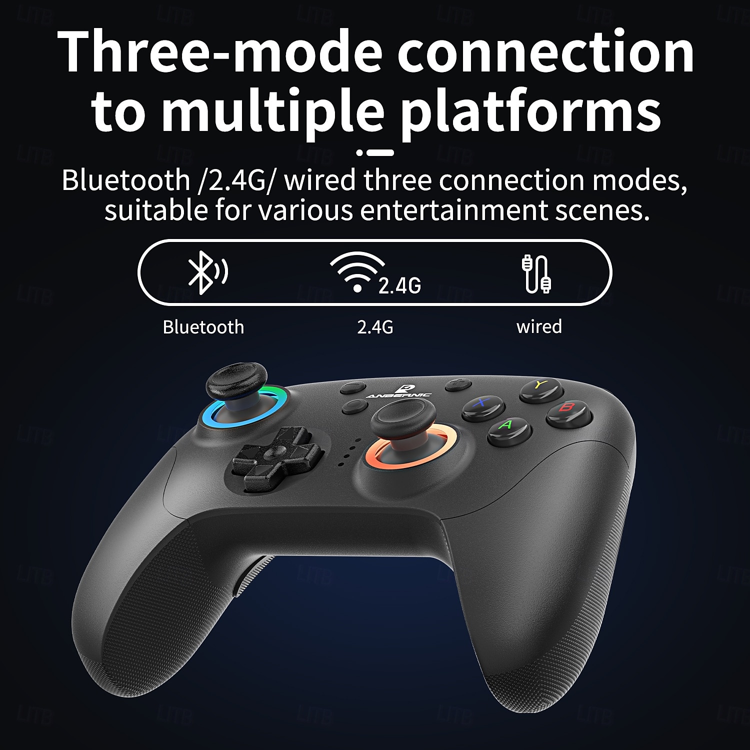 2025年 RG P01 有線 ワイヤレス Bluetooth ゲーム コントローラー RGB ホール効果 ジョイスティック Xbox ゲーム ゲームパッド PC Android iOS Steam 用 コレクション – $55.99 –P11