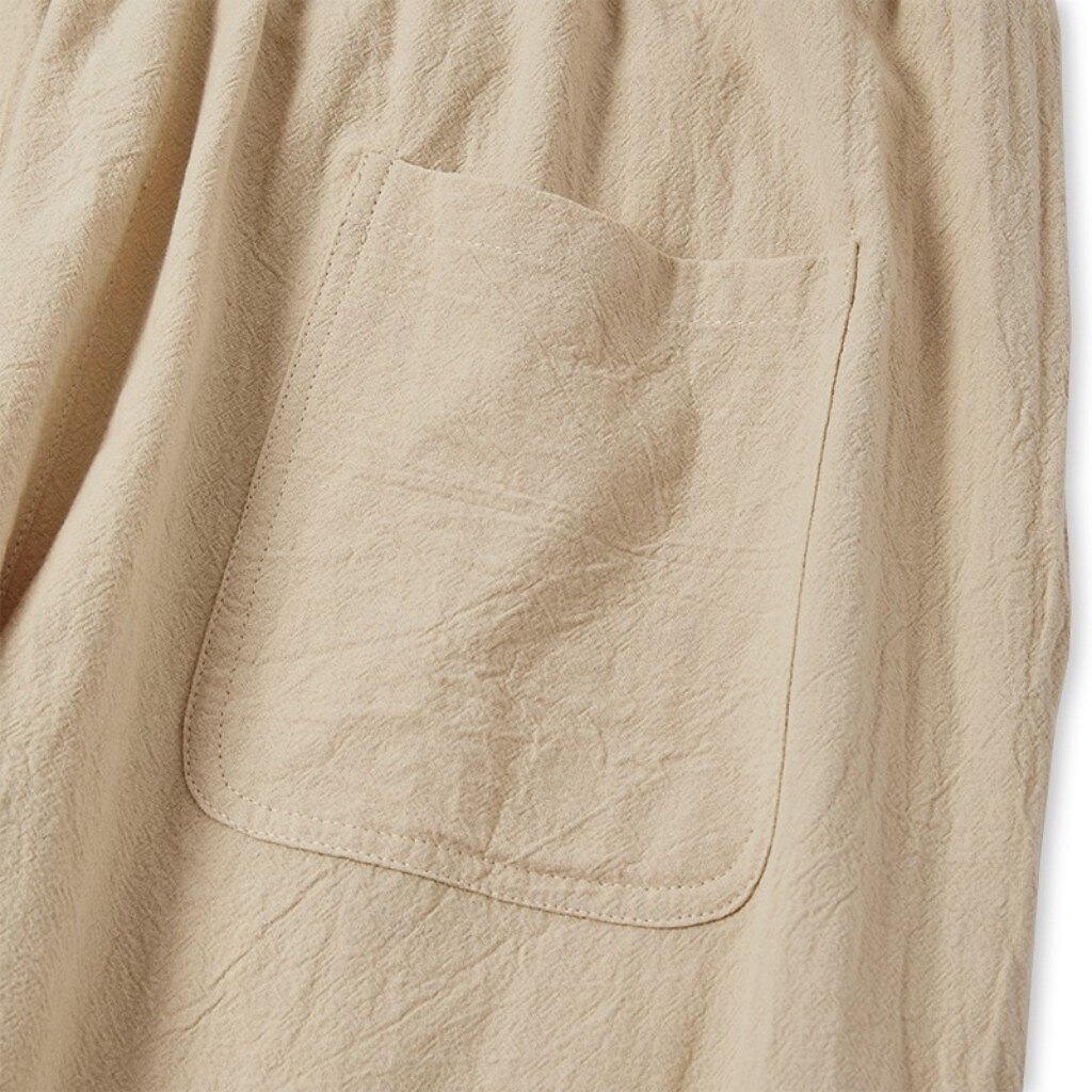 Per uomo Pantaloni di lino Pantaloni Pantaloni estivi Pantaloni da spiaggia A cordoncino Vita elastica Gamba dritta Liscio Comfort Traspirante Informale Giornaliero Per eventi Di tendenza Classico del 2025 a $20.99 –P12