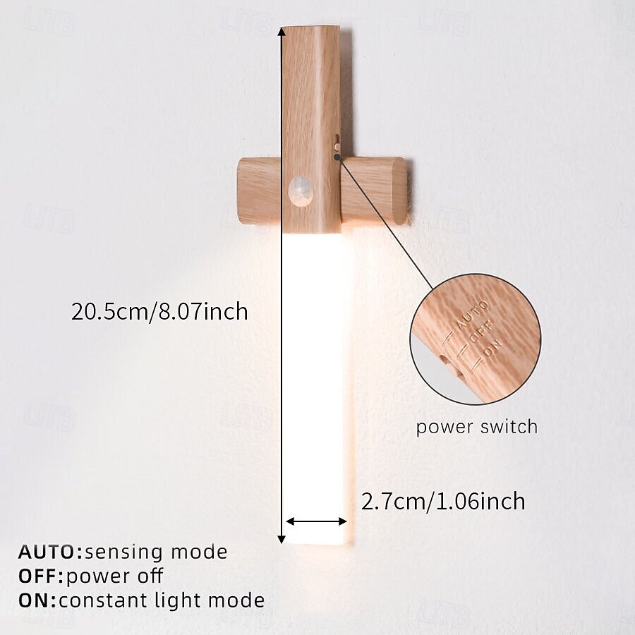 Portable Power Bar Light Wall-Mounted Motion Sensor Night Light Minimalist Romantic Handheld Atmosphere Lighting for Indoor and Outdoor Use 2025 - $19.49 –P5