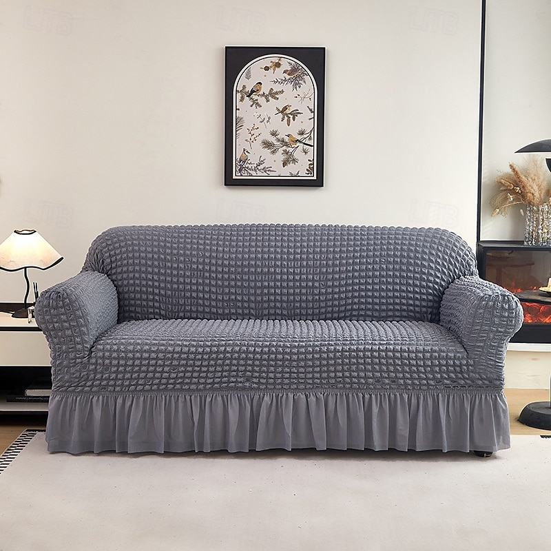 Elastic Jacquard Fabric Sofa Cover Stretch Couch Cover Sectional L Shape Sofa Slipcover Corner Case for Living Room 1/2/3/4 Seat 2025 - $47.99 –P18
