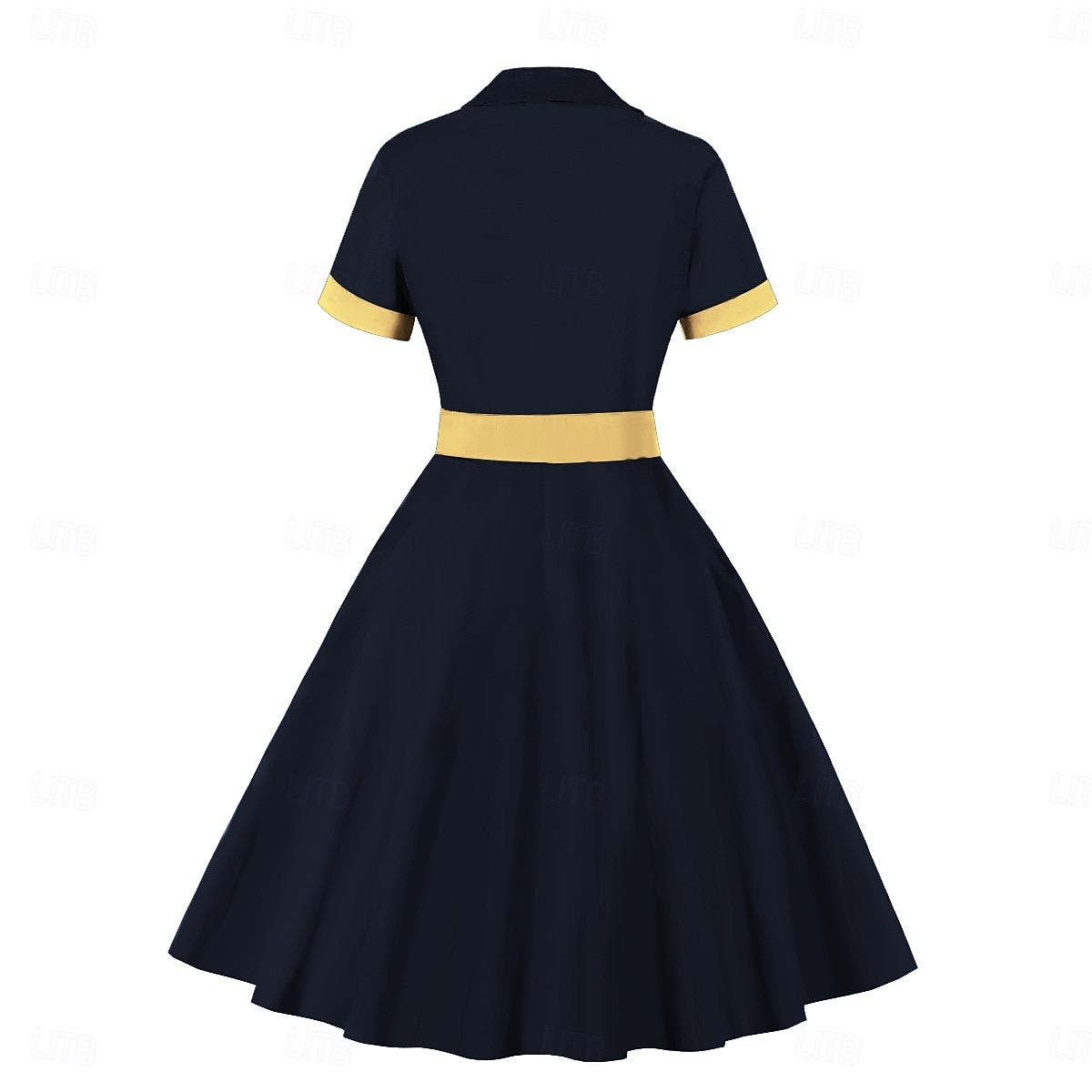 Retró 1950-es Rockabilly Ruhák Swing ruha Kockás Jelmez Női Farsang Álarcos mulatság Hétköznapi viselet Lánybúcsú Felnőttek Ruha Hazatérő ruhák 2025 - $34.99 –P7