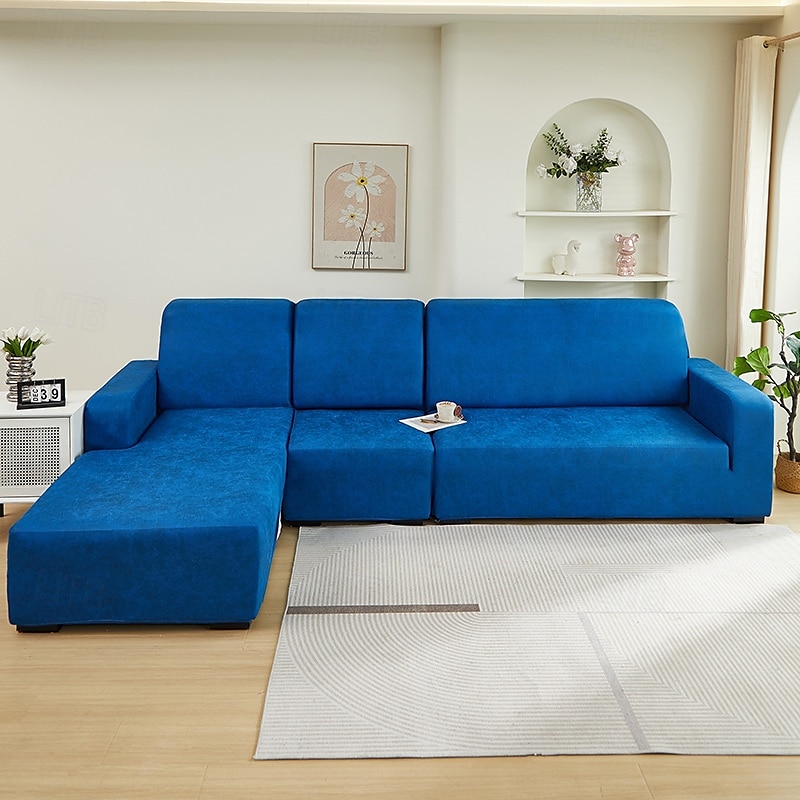 pu skinnsofa sofa pute slipcover vanntett elastisk sofatrekk loveseat sofa møbelbeskytter for stue 2025 - $45.99 –P3