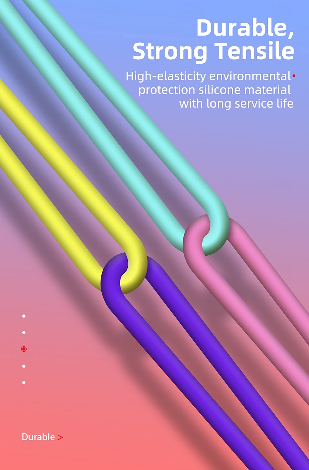USB C kabel Bleskový kabel Micro USB kabel USB A na Lightning / micro / USB C 2.4 A Nabíjecí kabel Magnetické Tekutý silikagel Pro iPad Samsung Xiaomi Doplňky k mobilu 2025 - $13.99 –P16