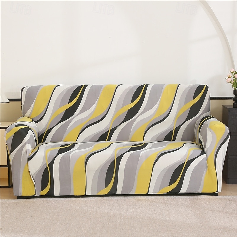 Bohemian Print Dustproof All-powerful Slipcovers Stretch Sofa Cover Super Soft Fabric Couch Cover with One Free Boster Case(Chair/Love Seat/3 Seats/4 Seats) 2025 - $31.99 –P13