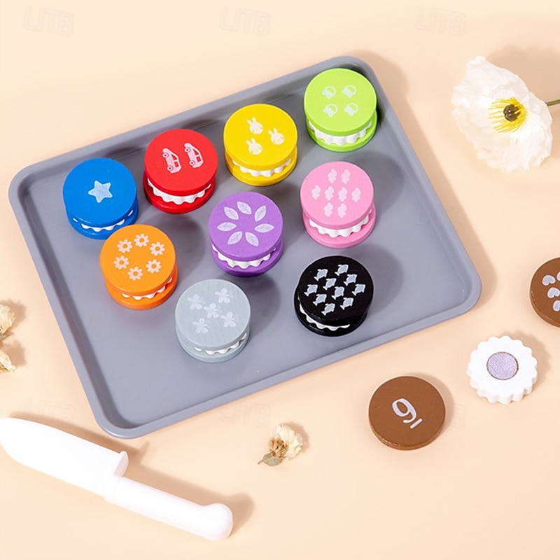 Zabawki Edukacyjne Zestaw Zabawek Kuchennych dla Niemowląt Krojenie Żywności do Aktywności Przedszkolnych Udawanie Zabawek Kuchennych dla Dzieci Zestaw Sortowania Kolorów dla Chłopców i Dziewczynek 2026 - $32.99 –P5